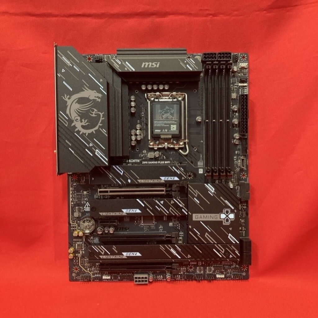 中古 MSI Z890 GAMING PLUS WIFI (Z890 1851 ATX DDR5) 172190