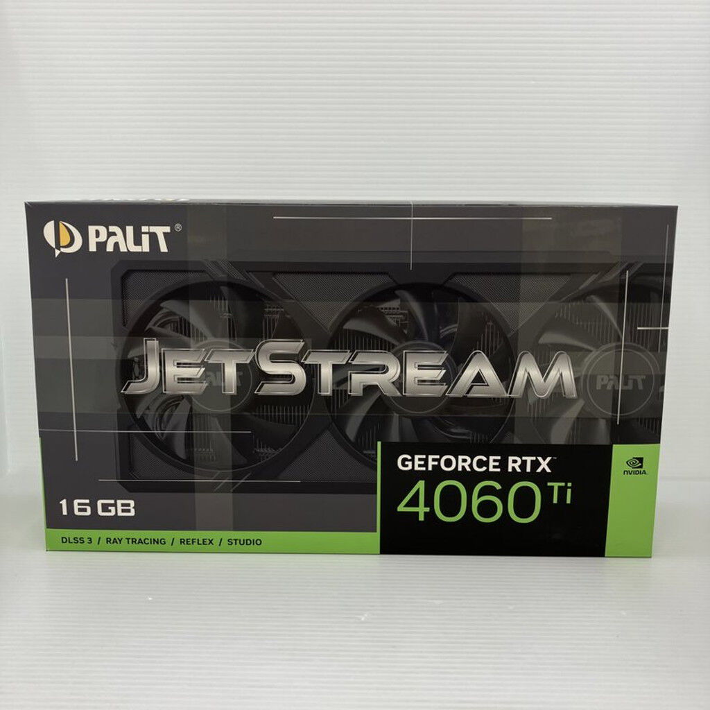 中古 Palit NE6406T019T1-1061J(RTX4060Ti JetStream 16G) 175543