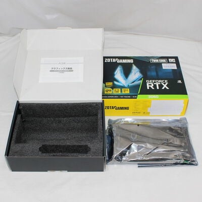 中古  ZOTAC GAMING GeForce RTX 3060 Twin Edge OC ZT-A30600H-10M（RTX3060 12GB） 3480033769 