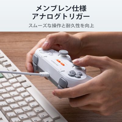 GameSir  Tegenaria Lite White (有線 ゲームパッド ホワイト) 
