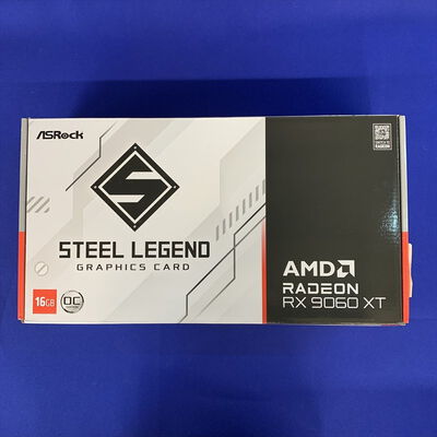 【横浜駅前店】中古  ASRock RX9060XT SL 16GO(RX9060XT Steel Legend 16G) 179896 