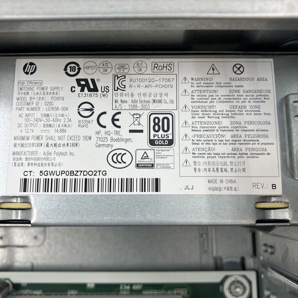 中古 HP ProDesktop Pro A G3(Ryzen 3 PRO 3200G/8GB/SSD256GB/W11H