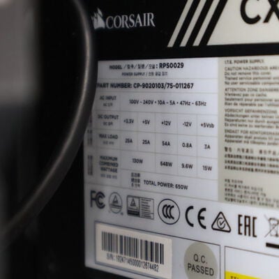 【通販センター】中古  Original PC(Intel Core i5 9400F/16GB DDR4 (PC4)/SSD1TB/なし/NVIDIA GeForce GTX 1660 Ti 6GB/W11H64 MAR) 201431 