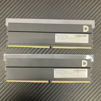 【富士青葉店】中古  ﾄﾞｽﾊﾟﾗｾﾚｸﾄ D5D6000-16G2A1-RGB-BK(DDR5-6000 16GBx2 5070001833 