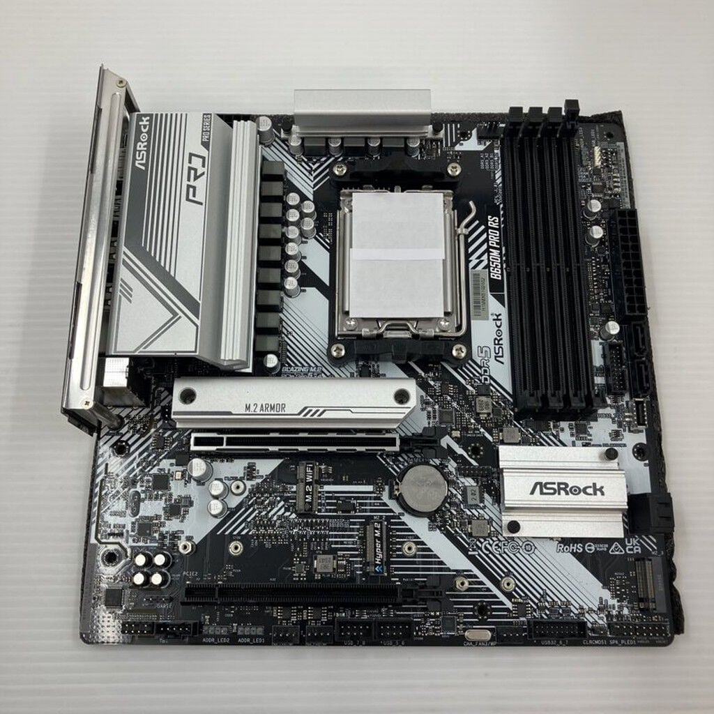 中古 ASRock B650M Pro RS (B650 AM5 mATX DDR5) 168281 （341815