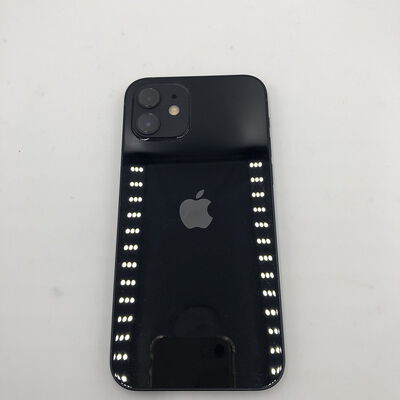 【盛岡都南店】中古  【SIMロック解除済み】【au】Apple iPhone12 6.1インチ 64GB (ブラック) MGHN3J/A 155539 
