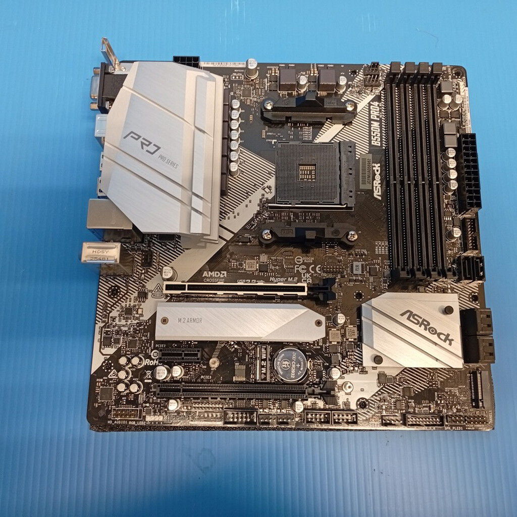 中古 ASRock B550M Pro4 (B550 AM4 mATX DDR4) 142938 （332710