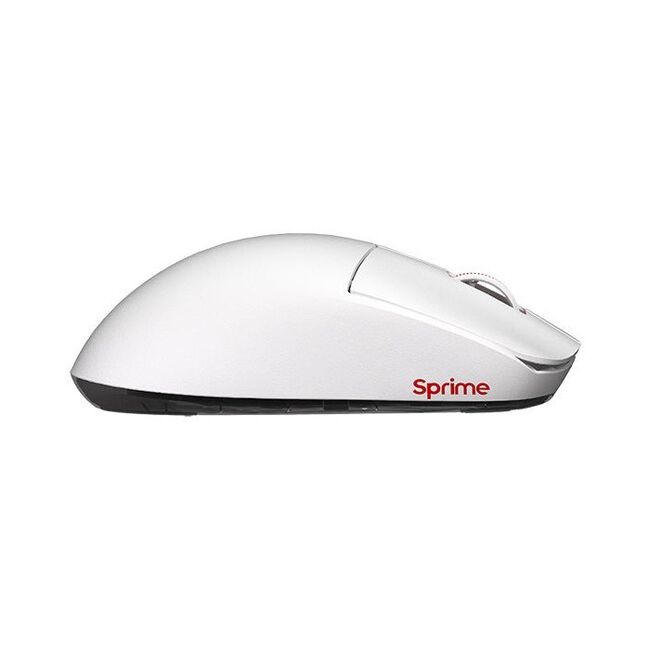 Sprime PM1 Hyper Lightweight Wireless Ergo Gaming Mouse White (sp 