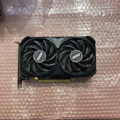 【宮崎恒久店】中古  MSI GeForce RTX 4060 Ti VENTUS 2X BLACK 8G OC（RTX4060Ti 8GB） 3480037351 