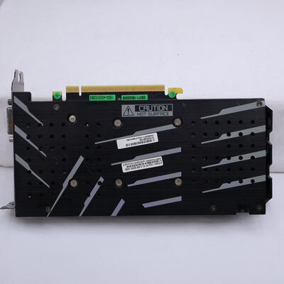 【通販センター】中古  玄人志向 GF-GTX1660-E6GB/OC/DF (GTX1660 6G GDR5) 139185 