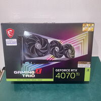 中古  MSI GeForce RTX 4070 Ti GAMING X TRIO 12G (RTX4070Ti 12GB) 154204 