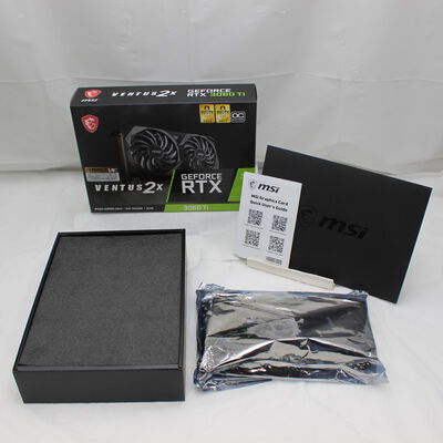 【通販センター】中古  MSI GeForce RTX 3060 Ti VENTUS 2X 8G OCV1 LHR（RTX3060Ti 8GB） 3480039911 