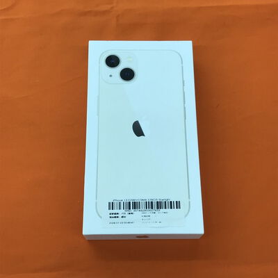 【なんば店】中古  【docomo版SIMフリー】Apple iPhone13 6.1インチ 128GB (スターライト) MLND3J/A 147321 