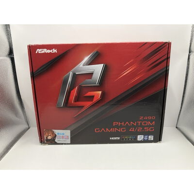 【仙台店】中古  【付属品欠品】 ASRock Z490 Phantom Gaming 4/2.5G (Z490 1200 ATX DDR4) 3480041339 