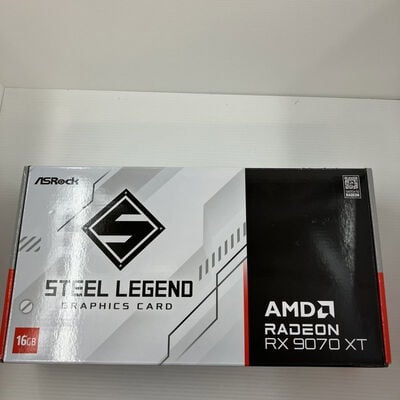 【秋葉原本店】中古  ASRock RX9070XT SL 16G Steel Legend 16GB (RX9070XT 16G) 176937 