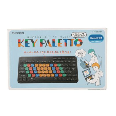 エレコム  はじめてのキーボード KEY PALETTO（BT） for Windows&ChromeOS TK-FS10BMKBK 