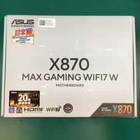 中古  ASUS X870 MAX GAMING WIFI7 W (X870 AM5 ATX DDR5) 5250001205 