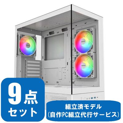 Palit RTX5060 グラフィックボードとパーツ一式セット(ホワイト系 OS付き 組立代行モデル)