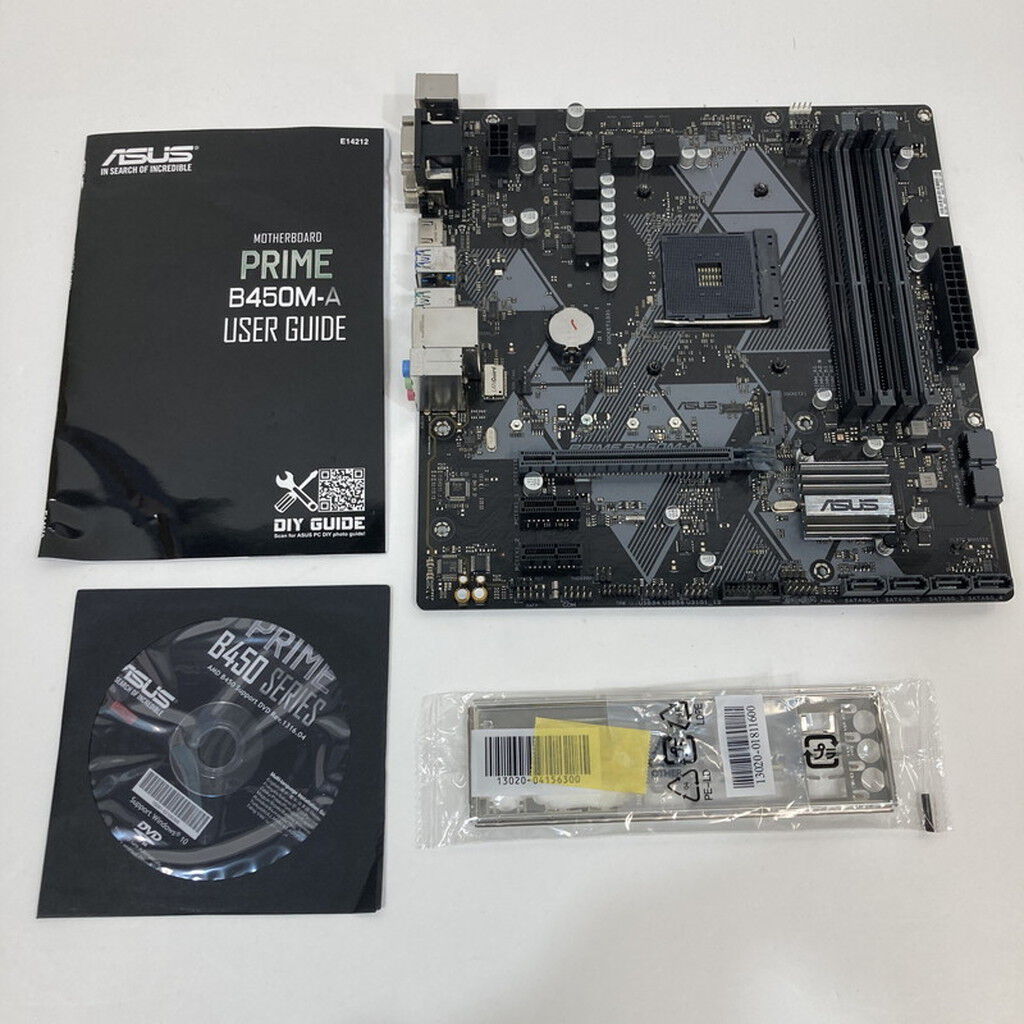 中古 ASUS PRIME B450M-A (B450 AM4 mATX DDR4) 137892 （308746