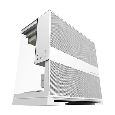 Geometric Future  MODEL 3 with 5FAN GF-M3-WT PLUS (MicroATX ガラス オールホワイト) 