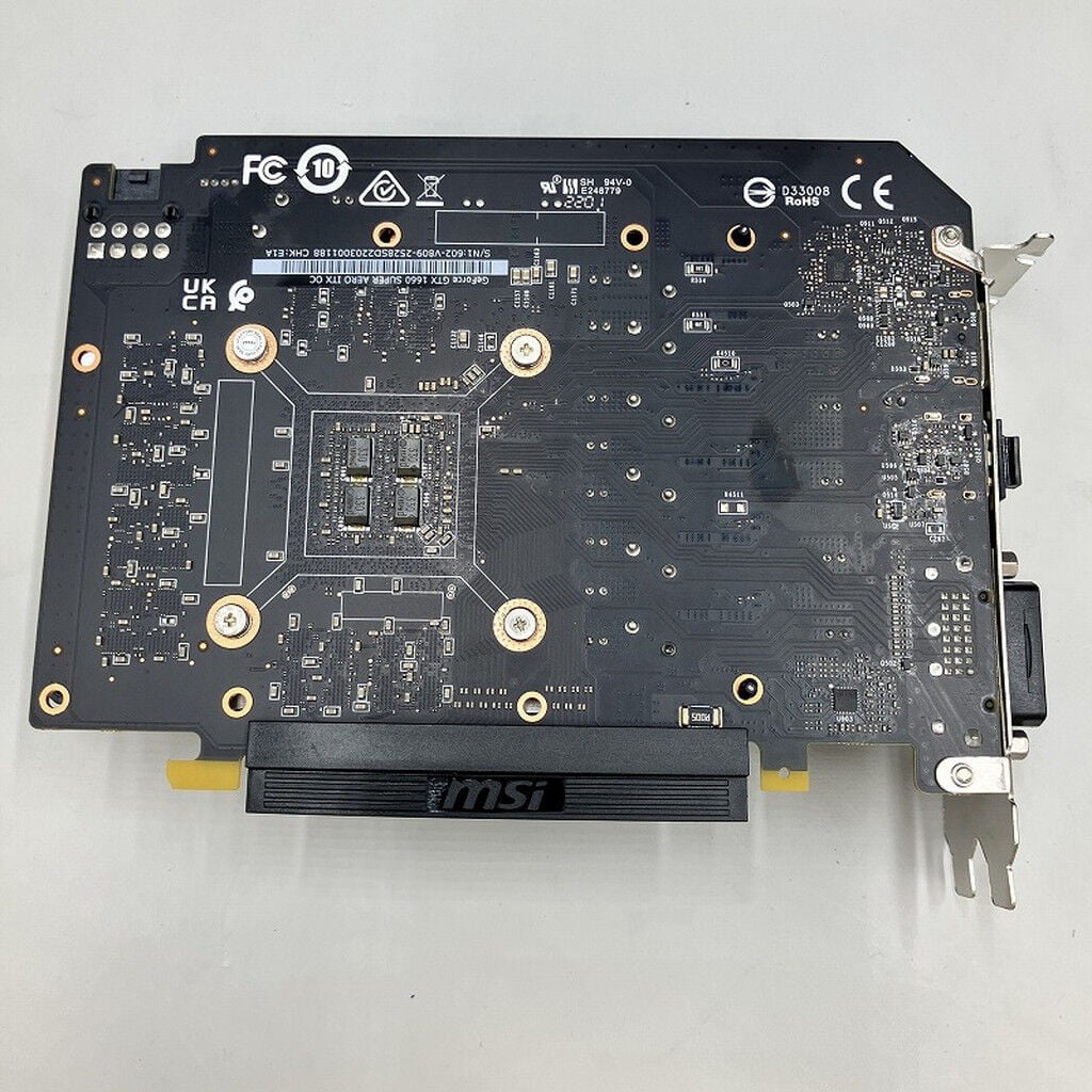 中古 MSI GeForce GTX 1660 SUPER AERO ITX OC (GTX1660 SUPER) 141207
