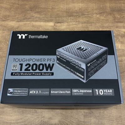 【宇都宮鶴田店】中古  Thermaltake PS-TPD-1200FNFAPJ-L(ATX 1200W 80+P P) 5280000853 