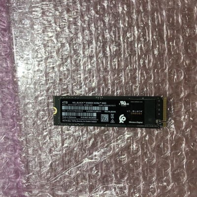 【宮崎恒久店】中古  W.D. SN850X WDS400T2X0E(2280 NVMe Gen44TB TLC) 1460025410 