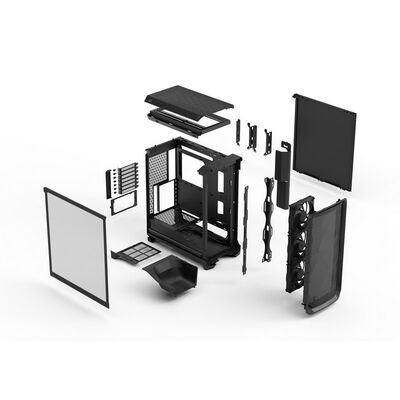 Fractal Design  Meshify 3 Black TG Light Tint FD-C-MES3A-02 (E-ATX ガラス ブラック) 