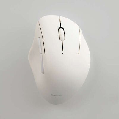 エレコム  M-SH21MBSKXWH (SHELLPHA USB無線/Bluetoothマウス[5ボタン/Sサイズ] ホワイト) 