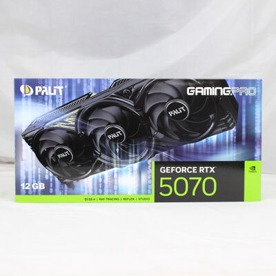 【通販センター】中古  Palit NE75070019K9-GB2050A GamingPro (RTX5070 12G) 176909 