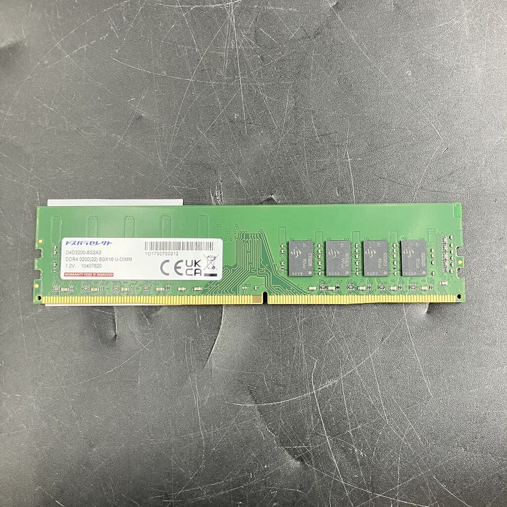 中古 PC4-25600 8GB デスクトップ用(DDR4-3200) 140727 （395178