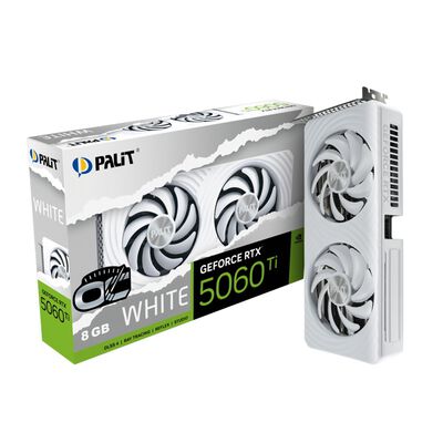 Palit  NE7506TU19P1-GB2062M (GeForce RTX 5060 Ti White OC 8GB) 