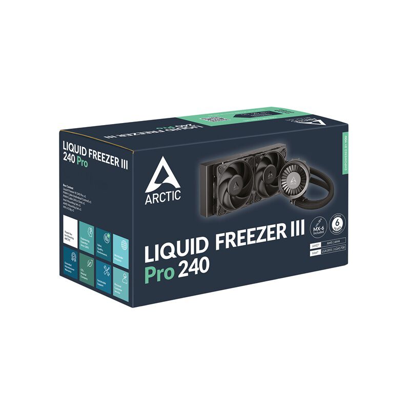 ARCTIC Liquid Freezer III Pro 240 ACFRE00178A ｜ パソコン通販の