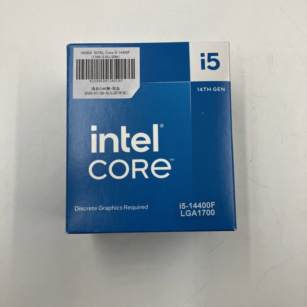 中古 INTEL Core i5 14400F (1700/2.5G/20M/C10/T16) 162954 （386079