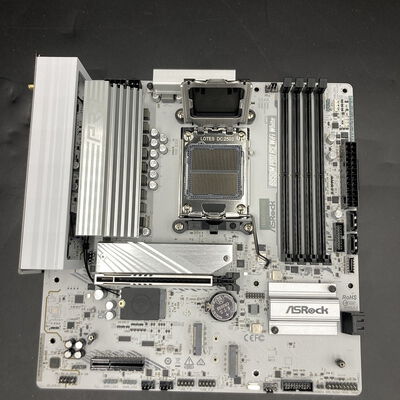 【熊本浜線店】中古  ASRock B850M Pro RS WiFi White (B850 AM5 mATX) 5370000801 