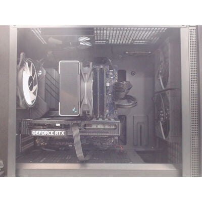【前橋ｲﾝﾀｰｱｶﾏﾙ店】中古  自作PC(i5 12400F/32GB/SSD1TB/RTX3060/OS無し) 4540001637 