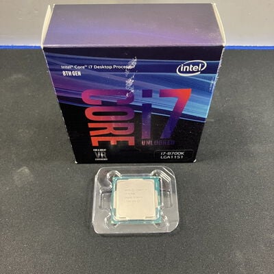 【大宮店】中古  INTEL Core i7 8700K (1151/3.70GHz/12M/C6/T12) 136197 