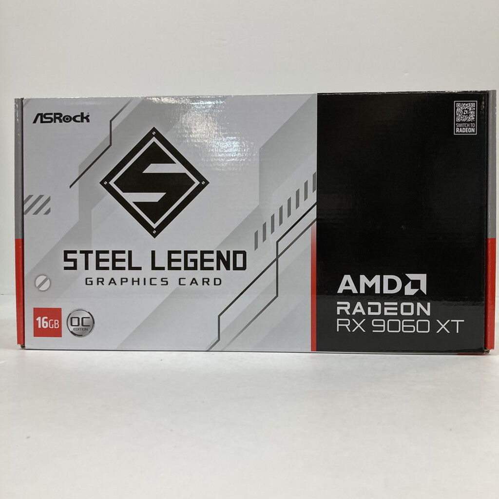 1/30日のみ！】美品 ASRock RX9060XT SL 16GB グラフィックボード 購入