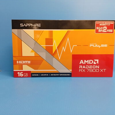 【大須店】中古  SAPPHIRE 11330-02-20G PULSE RX7800XT GAMING (RX7800XT 16GB) 162728 