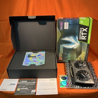 【なんば店】中古  ZOTAC GAMING GeForce RTX 3060 Ti GDDR6X Twin Edge ZT-A30620E-10P（RTX3060Ti 8GB） 3480036442 