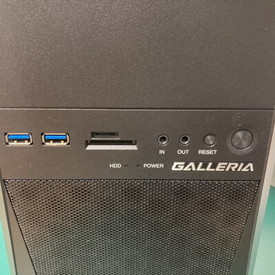 【富山本郷店】中古  THIRDWAVE GALLERIA (Intel Core i7 8700 3.20GHz/16GB/SSD1TB/なし/NVIDIA GeForce RTX2080/W11H64 MAR) 1000804276 185126 