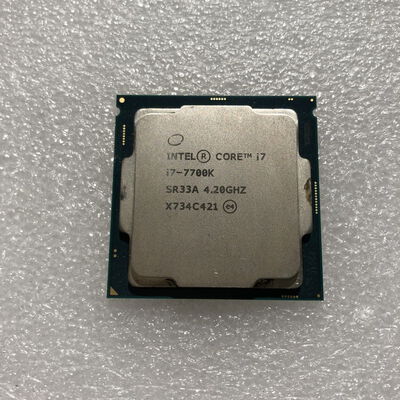 【甲府飯田店】中古  INTEL Core i7-7700K (1151/4.20GHz/8M/C4/T8) 133190 