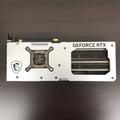 【長野稲里店】中古  MSI GeForce RTX 4070 Ti SUPER 16G GAMING X SLIM WHITE (RTX4070Ti SUPER 16GB) 5110000868 