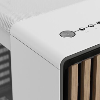 Fractal Design  North Chalk White TG Clear FD-C-NOR1C-04 (ATX ガラス ホワイト) 