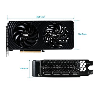 Palit  NE7506T019P1-GB2062D (GeForce RTX 5060 Ti Dual 8GB) 