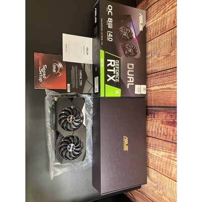【富士青葉店】中古  ASUS DUAL-RTX3070-O8G (RTX3070 8G) 143895 