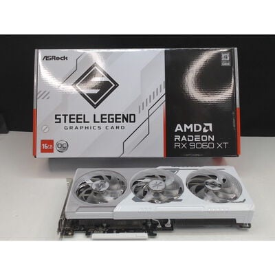 【前橋インターアカマル店】中古  ASRock RX9060XT SL 16GO(RX9060XT Steel Legend 16G) 179896