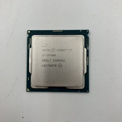 【なんば店】中古  INTEL Core i7 9700K (1151/3.60GHz/12M/C8/T8) 138481 