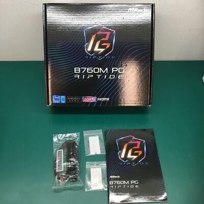 【佐賀南部バイパス店】中古  ASRock B760M PG Riptide (B760 1700 mATX DDR5) 167305