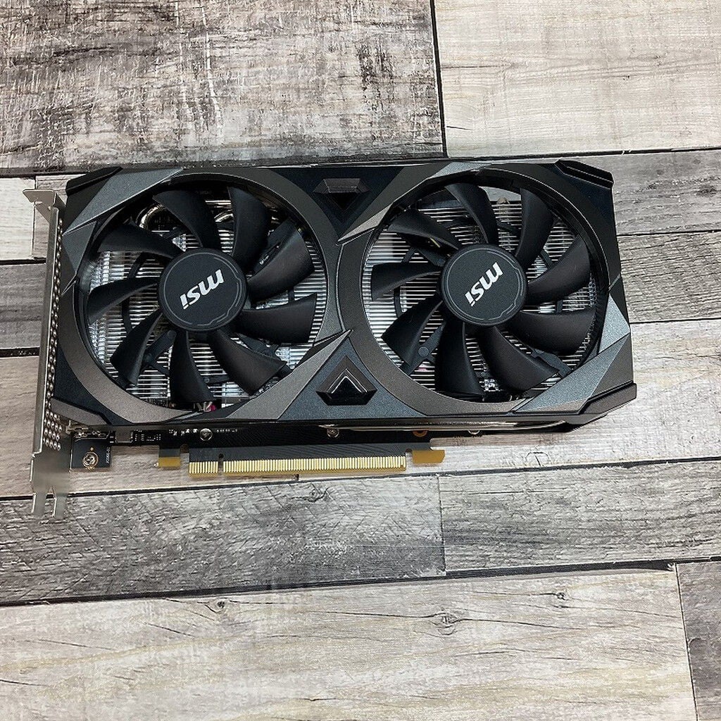 中古 MSI RTX 3050 VENTUS 2X XS 8G OC(RTX3050 8GB) 3320005265